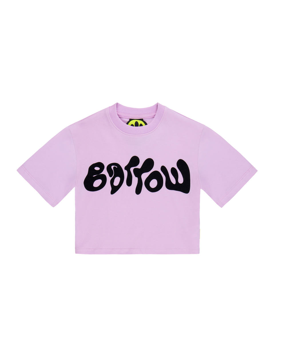 [BARROW] CROPPED JERSEY T-SHIRT GIRL