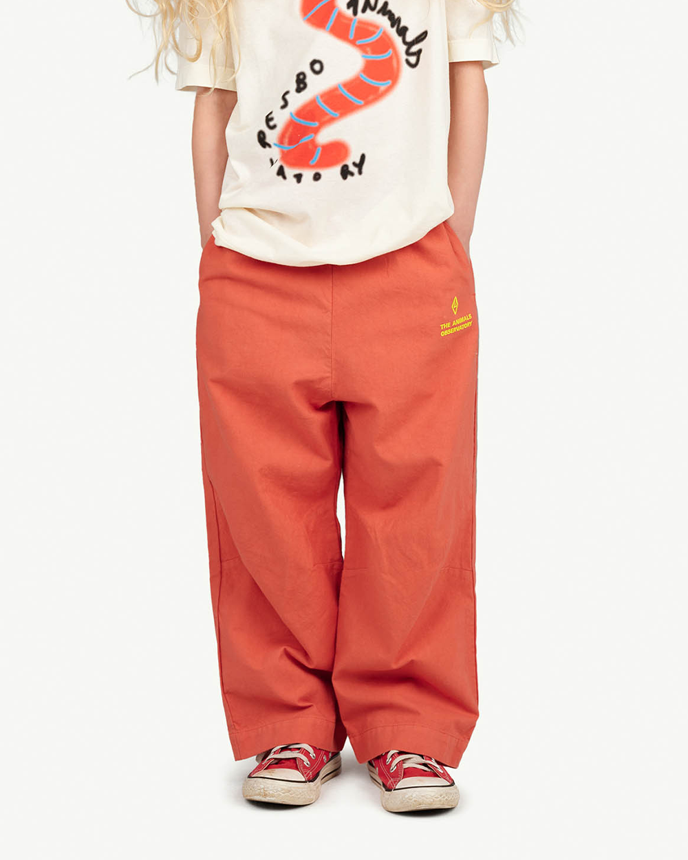 [TAO] ELEPHANT KIDS PANTS Red