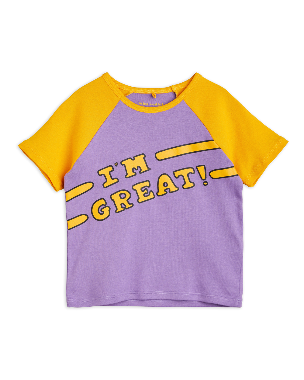 [MINIRODINI]I am great ss tee /Purple