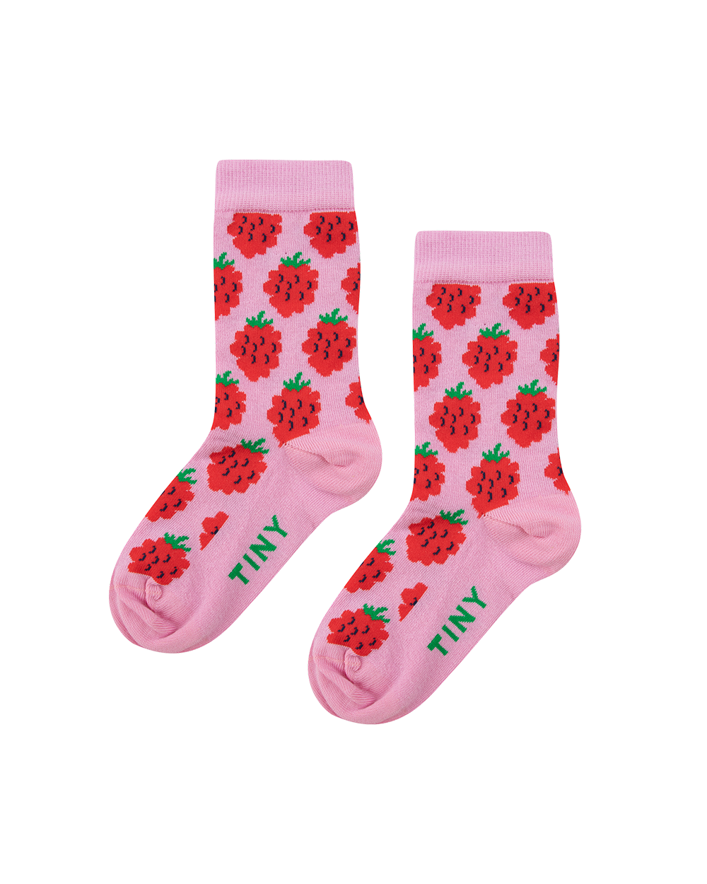 [TINY COTTONS] RASPBERRIES MEDIUM SOCKS [6Y]