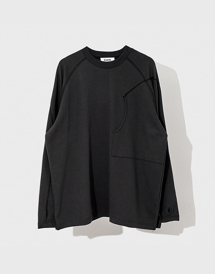 [CORD] COVER STITCH LONG SLEEVE _ CC