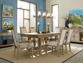 455-096 Reflections Collection Dining Set6인 식탁 세트(테이블+암체어2ea+사이드체어4ea)