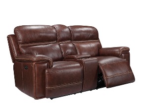 Fresno EH2394 Reclining Loveseat / Brown전동 리클라이닝 2인 러브시트