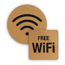 [공급업체출고] 아크릴 사인 플레 이트 FREE WIFI