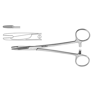 MH8-14 to MH8-17 OLSEN-HEGAR Needle Holder with Suture Scs [올슨-헤가 니들홀더]