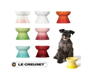 [리퍼] 르쿠르제 도그볼 하이스탠드 강아지 고양이 식기Le Creuset