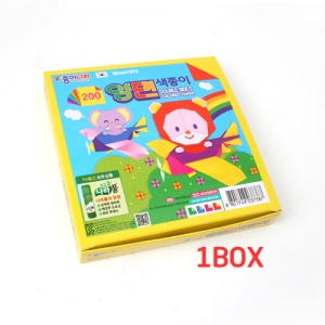 양면 색종이-1Box(50pcs) 종이나라