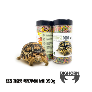 렙츠 과일맛 육지거북이사료 350g