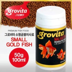 그로비타 소형 금붕어사료 50g 100ml