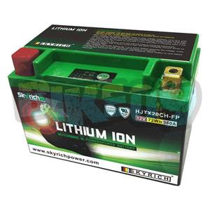 푸조 스카이리치 리튬 배터리 LITX20CH (W/Led 인디케이터) - 오토바이 밧데리 리튬이온 배터리 327113