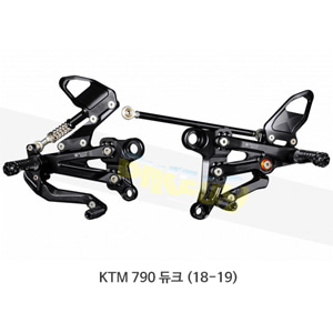 보나미치 레이싱 KTM 790 듀크 (18-19) 라이테크 리어셋 백스텝 KT04