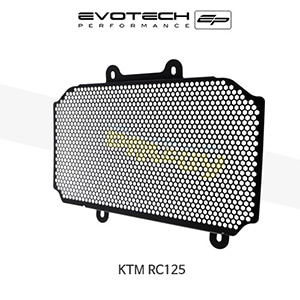 에보텍 KTM RC125 (2014+) 오토바이 라지에다가드 라지에다그릴 PRN011965-01
