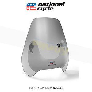 네셔널싸이클 할리데이비슨 HARLEY DAVIDSON 소프테일 디플렉터 스크린 퀵셋 1인치(25mm) 핸들용 윈드스크린 - 스모크 N25043