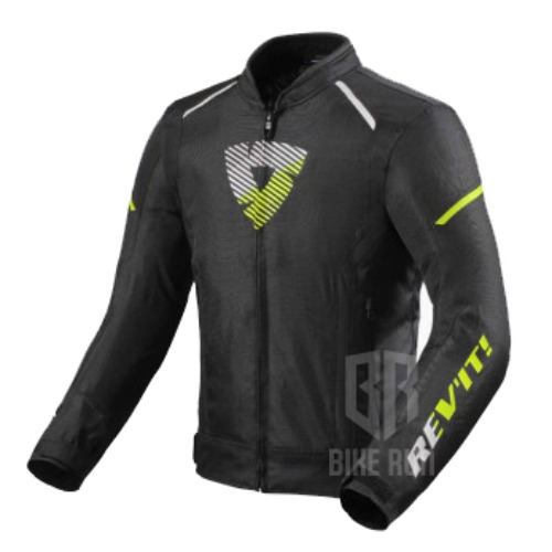 레빗 REV&#039;IT SPRINT H2O JACKET (BLACK NEON-YELLOW) 라이더 자켓