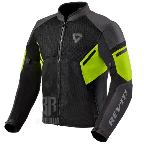 레빗 REV&#039;IT GT-R AIR3 JACKET (BLACK NEON-YELLOW) 여름 라이더 자켓