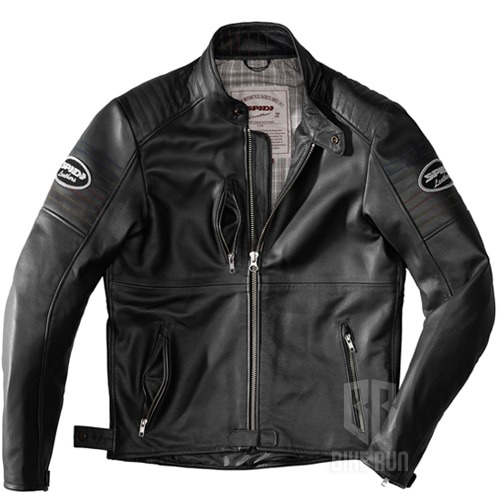 스피디 P205 CLUBBER LEATHER JACKET (BLACK) 라이더 자켓