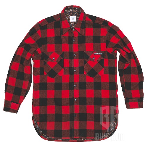 모빈스알 MOVINS.R AQUILA WOOL SHIRTS (RED PLAID) 라이더 셔츠