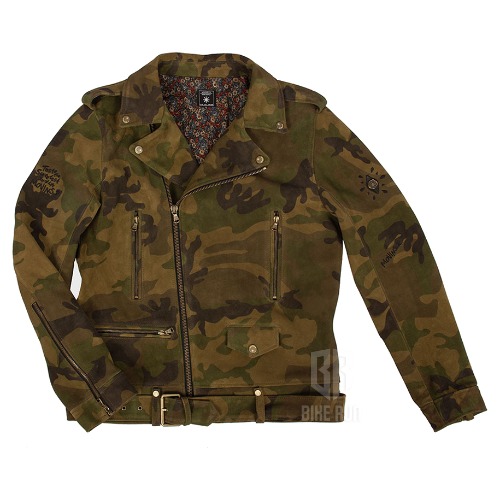 모빈스알 MOVINS.R GRYPS RIDER JKT (CAMO) 라이더 레더 자켓