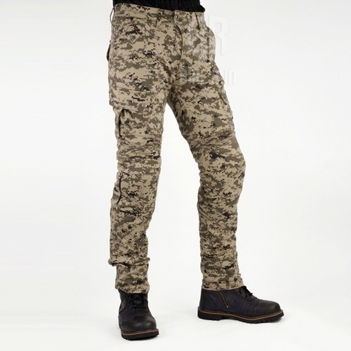 코미네 여성용 PK-744 CARGO PANTS (DIGITAL CAMO) 프로텍트 라이더 팬츠