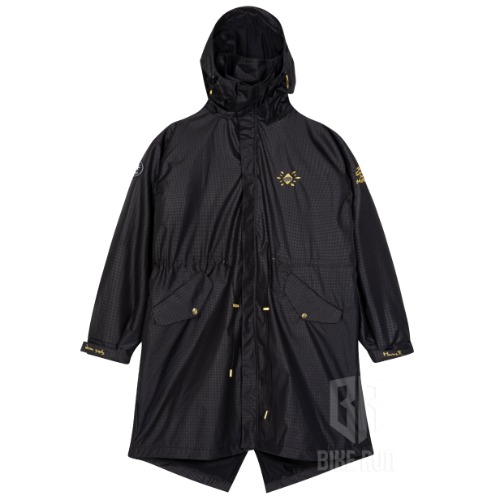 모빈스알 MOVINS.R AQUILA PLEASANT WINDY COAT (BLACK) 라이더 상의