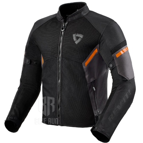 레빗 REV&#039;IT GT-R AIR3 JACKET (BLACK NEON-ORANGE) 여름 라이더 자켓