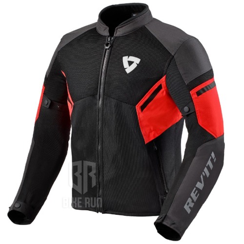 레빗 REV&#039;IT GT-R AIR3 JACKET (BLACK NEON-RED) 여름 라이더 자켓