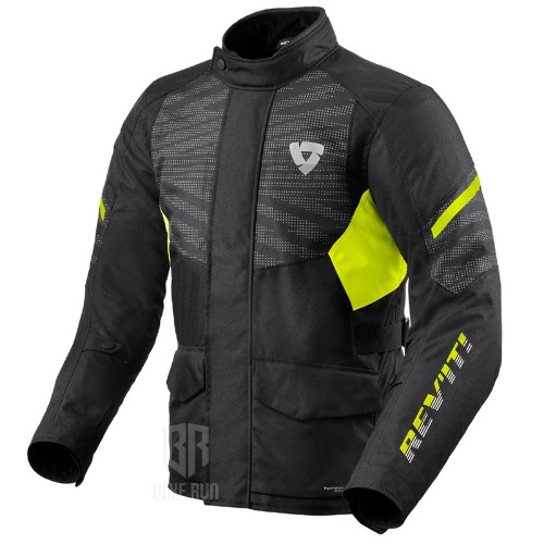 레빗 REV&#039;IT DUKE H2O JACKET (BLACK NEON YELLOW) 라이더 방수 자켓