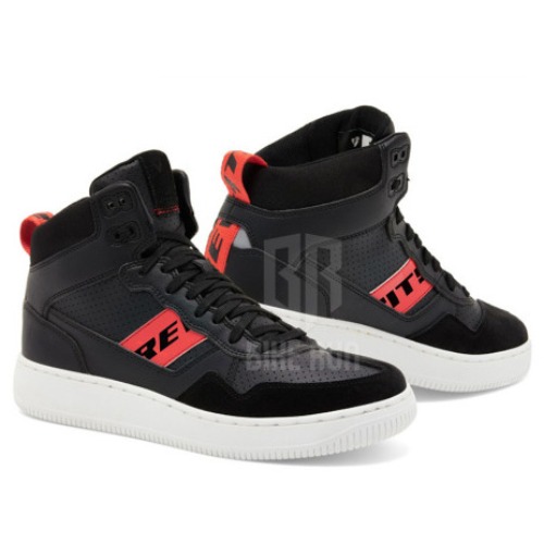 레빗 REV&#039;IT PACER SHOES (BLACK NEON-RED) 라이더 부츠