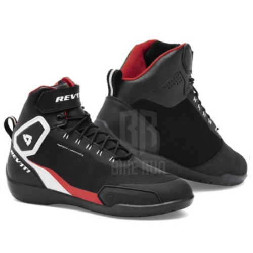 레빗 REV&#039;IT G-FORCE H2O SHOES (BLACK NEON-RED) 방수 라이더 부츠