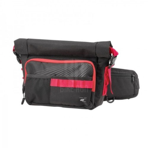 코미네 SA-243 WATER PROOF WAIST BAG 5L (BLACK RED) 방수 허리백