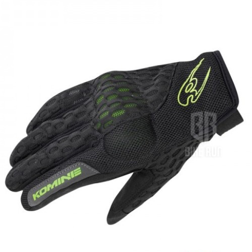 코미네 GK-243 PROTECT COOLING MESH GLOVES (BLACK NEON) 여름 메쉬 라이더 장갑