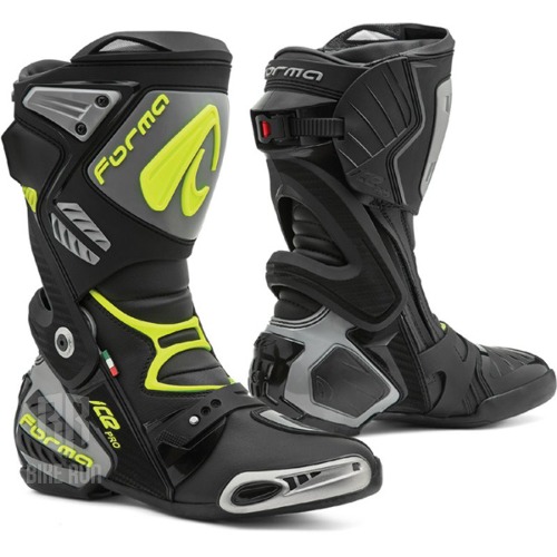 포르마 FORMA ICE PRO RACING BOOTS (BLACK GRAY YELLOW) 라이더 부츠