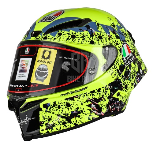 AGV PISTA GP RR ROSSI MISANO 2 2021 라이더 헬멧