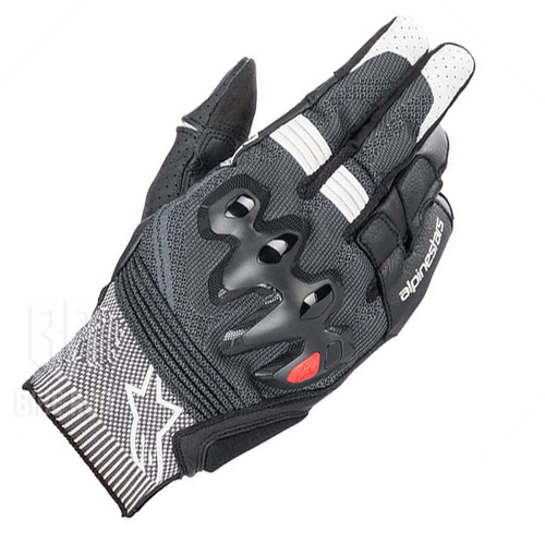 알파인스타 MORPH SPORT GLOVES (BLK WHT) 오토바이 에어 메쉬 여름 숏 보호 장갑