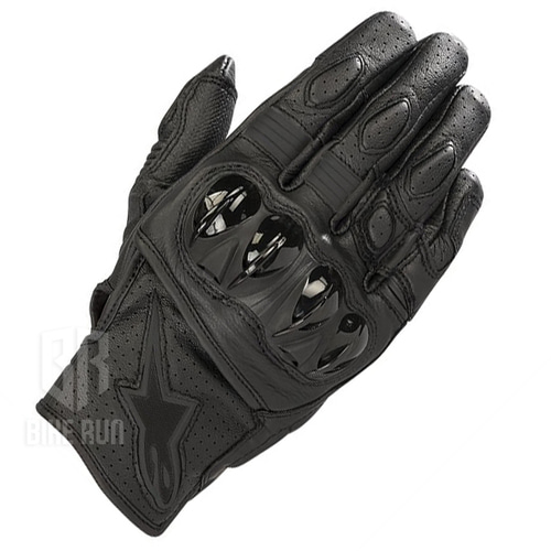 알파인스타 CELER V2 GLOVES (BLK BLK) 스쿠터 오토바이 레더 가죽 숏 보호 글러브 장갑