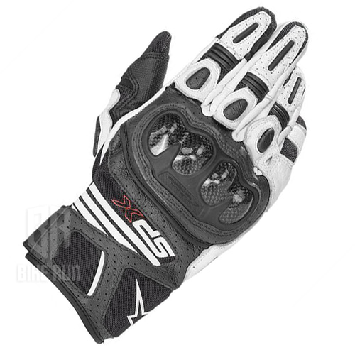 알파인스타 SP X AIR CARBON V2 GLOVE (BLK WHT) 오토바이 스쿠터 여름 에어 메쉬 숏 보호 장갑