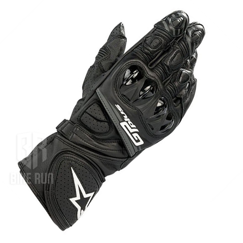 알파인스타 GP PLUS R V2 GLOVES (BLACK) 오토바이 가죽 레더 롱 보호 장갑