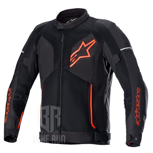 알파인스타 VIPER V3 AIR JACKET (BLK RED.F) 오토바이 스쿠터 여름 에어 메쉬 텍스타일 자켓