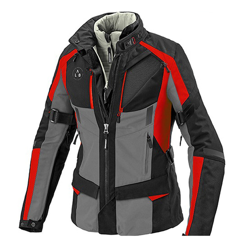 스피디 여성용 D268 4 SEASON EVO LADY H2OUT JACKET (RED) 방수 벤트 포시즌 이너 오토바이 투어 바이크 라이더 자켓