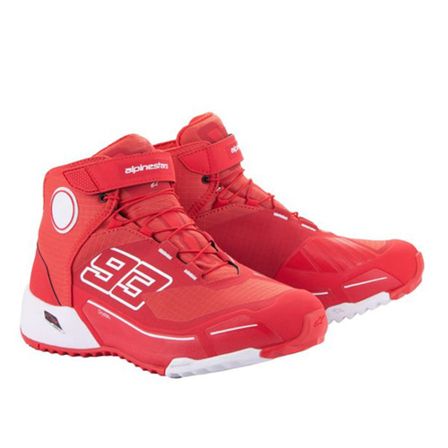 알파인스타 ALPINESTARS MM93 CR-X DRYSTAR RIDING SHOES (B.RED WHT) 방수 어반 캐쥬얼 오토바이 스쿠터 신발 부츠