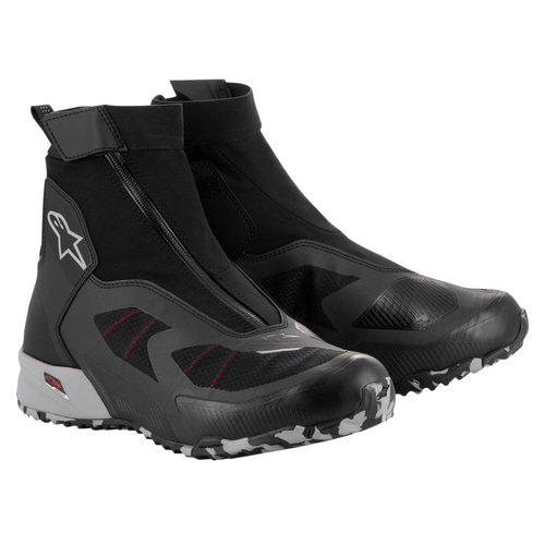 알파인스타 ALPINESTARS CR-8 GORE-TEX SHOES (BLK M.GRY RED) 방수 고어텍스 어반 캐쥬얼 오토바이 스쿠터 신발 부츠