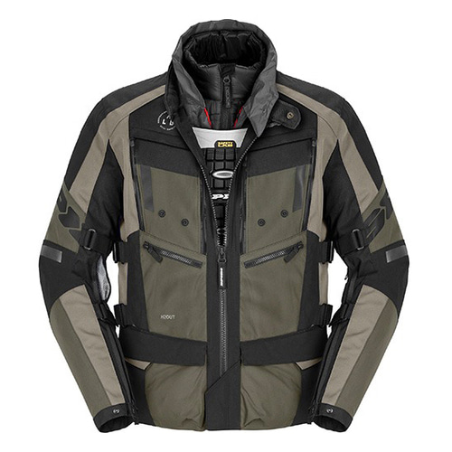 스피디 D265 4 SEASON EVO H2OUT JACKET (MILITARY) 방수 벤트 포시즌 이너 오토바이 투어 바이크 라이더 자켓