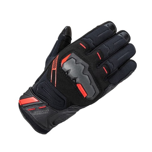 RS타이치 여성용 RSTAICHI RST647 ARMED WINTER GLOVE (BLACK RED) 겨울용 숏 터치 방수 바이크 스쿠터 오토바이 방한 보온성 글러브 장갑