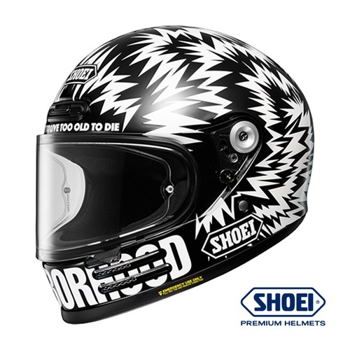 쇼에이 SHOEI GLAMSTER NEIGHBORHOOD X DSC TC-5 콜라보 클래식 포인트 스쿠터 오토바이 글램스터 풀페이스 헬멧