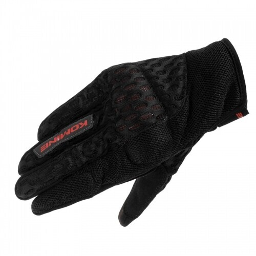 코미네 GK-2433 PROTECT COOLING MESH GLOVES (BLACK RED) KOMINE 오토바이 스쿠터 여름 통풍 메쉬 프로텍트 터치 라이딩 글러브 장갑