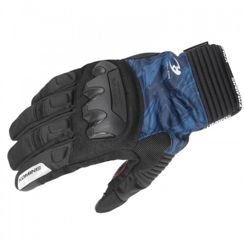 코미네 GK-834 PROTECT WINTER GLOVES (NAVY MARBLE) KOMINE 오토바이 스쿠터 윈터 겨울 방한 방풍 터치 라이딩 글러브 장갑