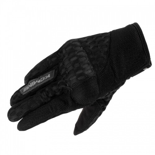 코미네 GK-2433 PROTECT COOLING MESH GLOVES (BLACK) KOMINE 오토바이 스쿠터 여름 통풍 메쉬 프로텍트 터치 라이딩 글러브 장갑