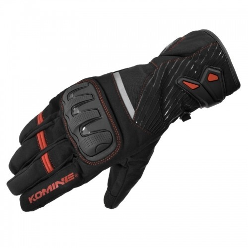 코미네 GK-846 PROTECT WINTER GLOVES (BLACK RED) KOMINE 오토바이 스쿠터 윈터 겨울 방한 방풍 터치 라이딩 글러브 장갑