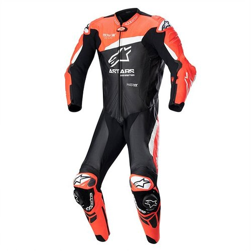 알파인스타 ALPINESTARS GP PLUS V4 1PC LEATHER SUIT (BLK RED.F WHT) 오토바이 로드 서킷 원피스 상하 세트 수트