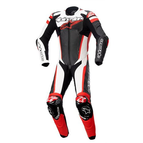 알파인스타 ALPINESTARS GP IGNITION LEATHER SUIT 1 PC -ASIA FIT- (BLK WHT B.RED) 오토바이 로드 서킷 원피스 상하 세트 수트